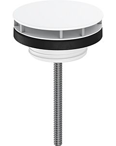 hansgrohe Waschtischventil 50001700 nicht verschließbar, für Waschbecken, mattweiß