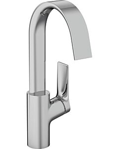 hansgrohe Vivenis 210 basin mixer 75030000 with swivel spout and pop-up waste set, chrome