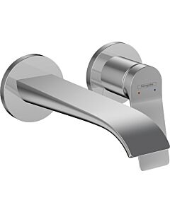 hansgrohe Vivenis Fertigmontageset 75050000 Unterputz-Waschtischarmatur, für Wandmontage, mit Auslauf 19,5cm, chrom