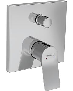 hansgrohe Vivenis Fertigmontageset 75416000 Unterputz-Wannenarmatur, mit integrierter Sicherungskombination, chrom