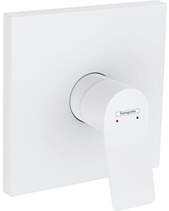 hansgrohe concealed shower mixer, 1 Verbraucher , matt white