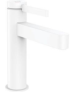Mitigeur monocommande Finoris hansgrohe mitigeur lavabo 76025700 CoolStart, saillie 139 mm, avec tige de traction, blanc mat