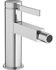 hansgrohe bidet mixer 76200000 with push-open waste set, chrome