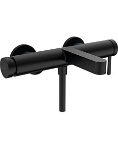 hansgrohe Finoris bath mixer 76420670 exposed, projection 194mm, matt black