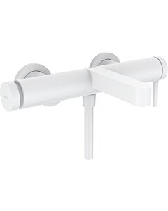 hansgrohe Finoris Wannenarmatur 76420700 Aufputz, Ausladung 194mm, mattweiß