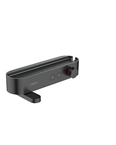 hansgrohe ShowerTablet Bath thermostat 24340670 surface-mounted, with swivelling bath spout, 2 Verbraucher , matt black