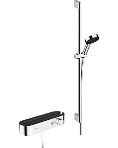 hansgrohe Pulsify Select S set de douche 24270000 barre de douche 90 cm, relaxation, avec douchette, chromé