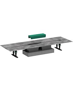 hansgrohe uBox universal set complet 56018180 80 cm, pour Plomberie plat pour sets prêts à l&#39;emploi Rigole de douche
