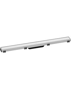 hansgrohe RainDrain Match shower channel 56038700 80cm, finish set, with height-adjustable Rahmen , matt white