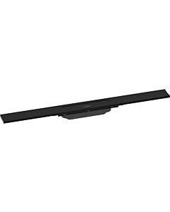 hansgrohe RainDrain Flex shower channel 56043670 70cm, finish set, can be shortened, matt black