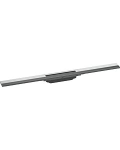 hansgrohe RainDrain Flex caniveau de douche 56044000 80cm, kit de finition, peut être raccourci, chromé