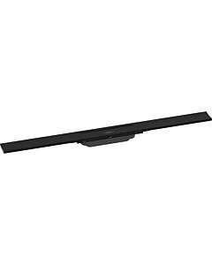 hansgrohe RainDrain Flex caniveau de douche 56044670 80cm, kit de finition, peut être raccourci, noir mat