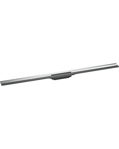 hansgrohe RainDrain Flex Duschrinne 56054000 120cm, Fertigset, kürzbar, zur Wandmontage, chrom