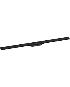 hansgrohe RainDrain Flex shower channel 56054670 120cm, ready-made set, can be shortened, for wall mounting, matt black
