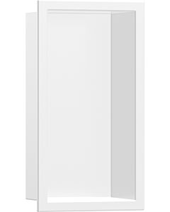 hansgrohe XtraStoris Wandnische 56057700 30x15x10cm, mit integriertem Rahmen, mattweiß