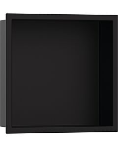 hansgrohe XtraStoris wall niche 56061670 30x30x10cm, with integrated Rahmen , matt black
