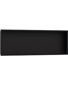 hansgrohe XtraStoris Wandnische 56067670 30x90x10cm, mit integriertem Rahmen, mattschwarz