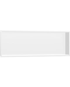 hansgrohe XtraStoris Wandnische 56067700 30x90x10cm, mit integriertem Rahmen, mattweiß