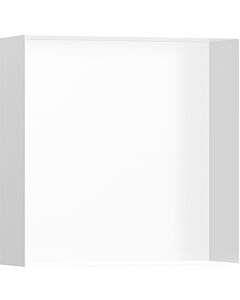 hansgrohe Niche murale XtraStoris 56073700 30x30x10cm, avec Rahmen ouvert, blanc mat