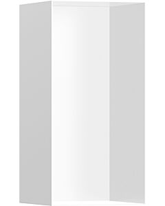 hansgrohe Niche murale XtraStoris 56076700 30x15x14cm, avec Rahmen ouvert, blanc mat