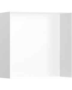 hansgrohe Niche murale XtraStoris 56079700 30x30x14cm, avec Rahmen ouvert, blanc mat