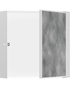 hansgrohe XtraStoris Wandnische 56085700 30x30x10cm, mit befliesbarer Tür, mattweiß