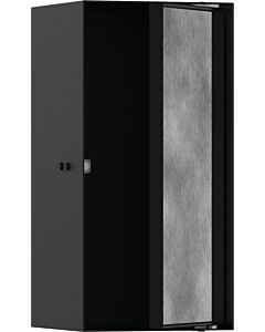 hansgrohe Niche murale XtraStoris 56088670 30x15x14cm, avec porte à carreler, noir mat