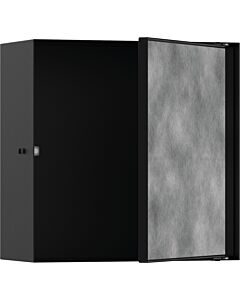 hansgrohe XtraStoris Wandnische 56091670 30x30x14cm, mit befliesbarer Tür, mattschwarz