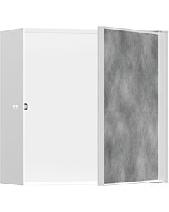 hansgrohe XtraStoris Wandnische 56091700 30x30x14cm, mit befliesbarer Tür, mattweiß