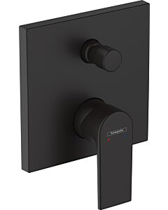 hansgrohe Vernis Shape trim set 71468670 concealed bath mixer, matt black