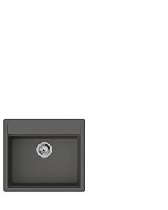 hansgrohe Einbauspüle 43359290 550x490mm, steingrau