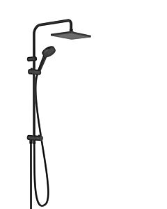 hansgrohe Vernis Shape 230 1jet Showerpipe 26289670 EcoSmart, noir mat