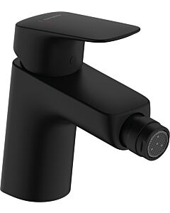 hansgrohe Logis mitigeur Bidet 71204670 ComfortZone 70, hauteur de bec 71 mm, saillie 119 mm, noir mat
