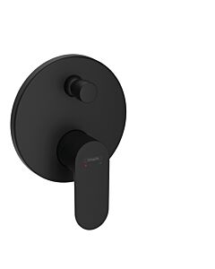 hansgrohe Rebris S garniture set 72466670 mitigeur bain encastré, 2 Verbraucher , noir mat