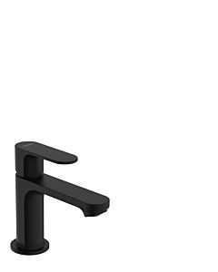 hansgrohe Rebris S 80 Waschtischarmatur 72586670 EcoSmart, CoolStart, mattschwarz
