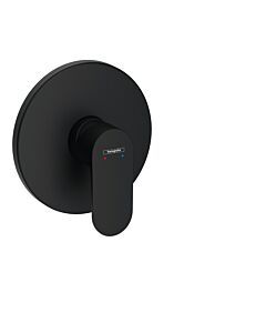 hansgrohe Rebris S trim set 72667670 Concealed shower mixer, 1 Verbraucher , matt black