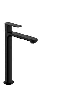 hansgrohe Rebris S 240 basin mixer 72590670 EcoSmart, with pop-up waste, for wash bowls, matt black