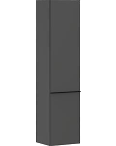 hansgrohe Xelu Q Hochschrank 54136670 370x400x1650mm, Türanschlag links, diamantgrau matt, mattschwarz