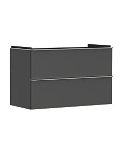 hansgrohe Xelu Q meuble sous-vasque 54032000 980x605x475mm, 2 tiroirs, gris diamant mat, chromé