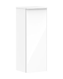 hansgrohe Xelu Q Halbhochschrank 54131700 370x400x1065mm, Türanschlag rechts, weiß hochglanz, mattweiß