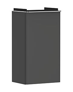 hansgrohe Xelu Q Waschtischunterschrank 54016000 340x605x245mm, für Handwaschbecken, rechts, diamantgrau matt, chrom