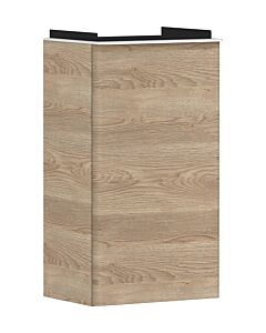 hansgrohe Xelu Q Waschtischunterschrank 54017700 340x605x245mm, für Handwaschbecken, rechts, Eiche Natur, mattweiß