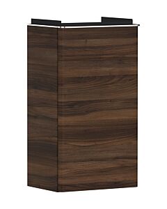 hansgrohe Xelu Q Waschtischunterschrank 54018000 340x605x245mm, für Handwaschbecken, rechts, Nussbaum dunkel, chrom