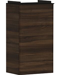 hansgrohe Xelu Q Waschtischunterschrank 54018670 340x605x245mm, für Handwaschbecken, rechts, Nussbaum dunkel, mattschwarz