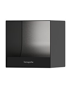 hansgrohe XtraStoris porte-rouleau de papier toilette encastrable original 56065670 150x150x140mm, noir mat