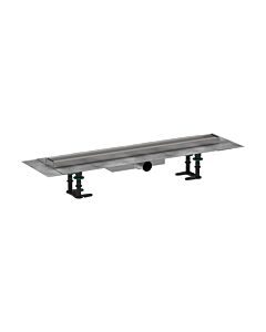 hansgrohe RainDrain Compact complete set shower channel 56165000 for flat Plumbing , tileable, 700 mm, chrome