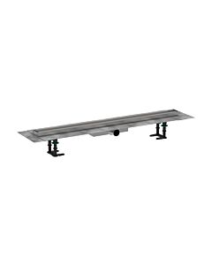 hansgrohe RainDrain Compact ensemble complet caniveau de douche 56169000 pour plat Plomberie , à carreler, 900 mm, chromé