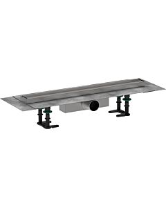 hansgrohe RainDrain Compact Komplettset Duschrinne 56175000 für Standardinstallation, befliesbar, 600 mm, chrom
