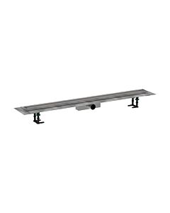 hansgrohe RainDrain Compact Komplettset Duschrinne 56185000 für Standardinstallation, befliesbar, 1200 mm, chrom