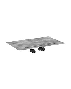 hansgrohe RainDrain Allround complete set shower channel 56188800 900 mm, brushed stainless steel